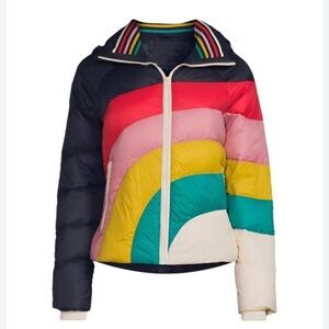 Marine Layer Colorful Motherhood Puffer Jacket